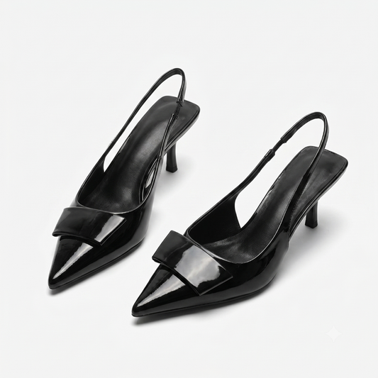 Hannah | Office Slingback Kitten Heels