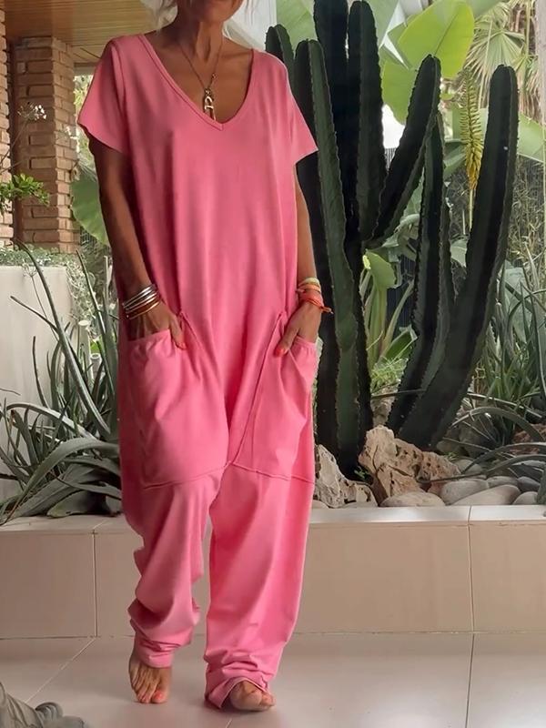 Ayla V-neck Jumpsuit