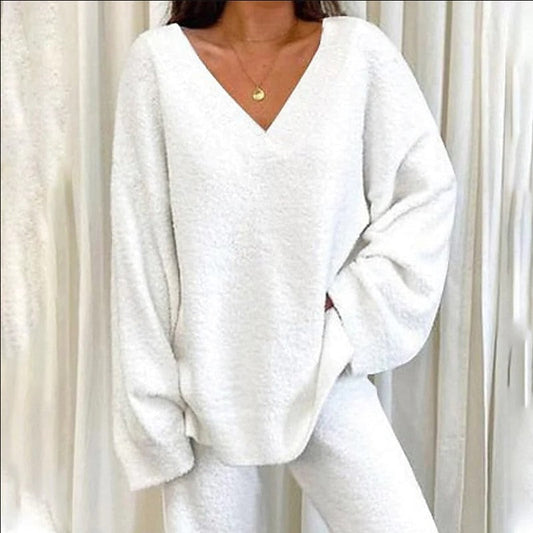 Zeinab V-neck Two-piece Set