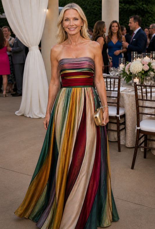Helen & Mary™ | Effortless Strapless A-Line Dress