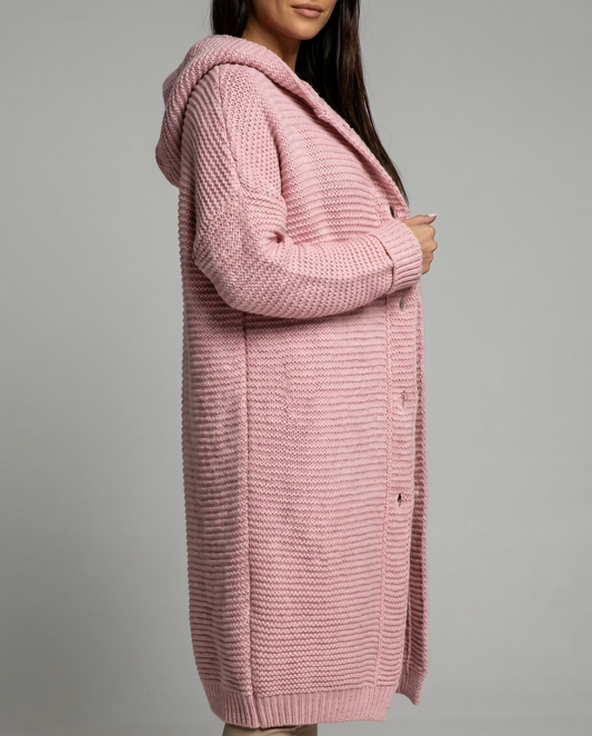 Women's Hooded Oversized Cardigan