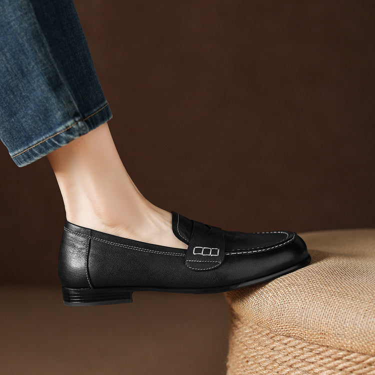 Galea Genuine Leather Loafers