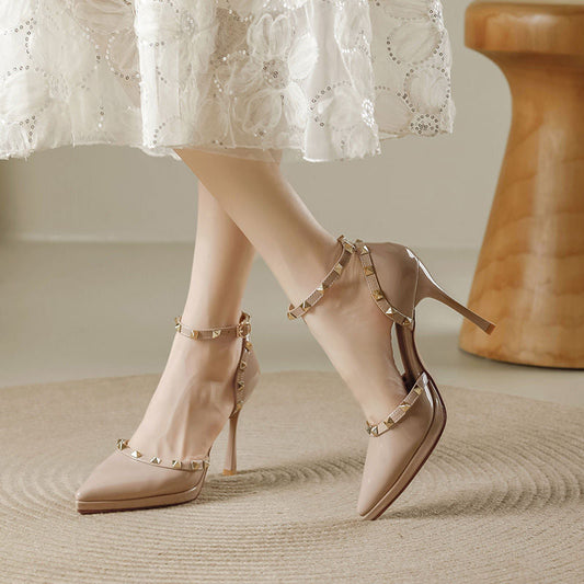Amara Studded Heel