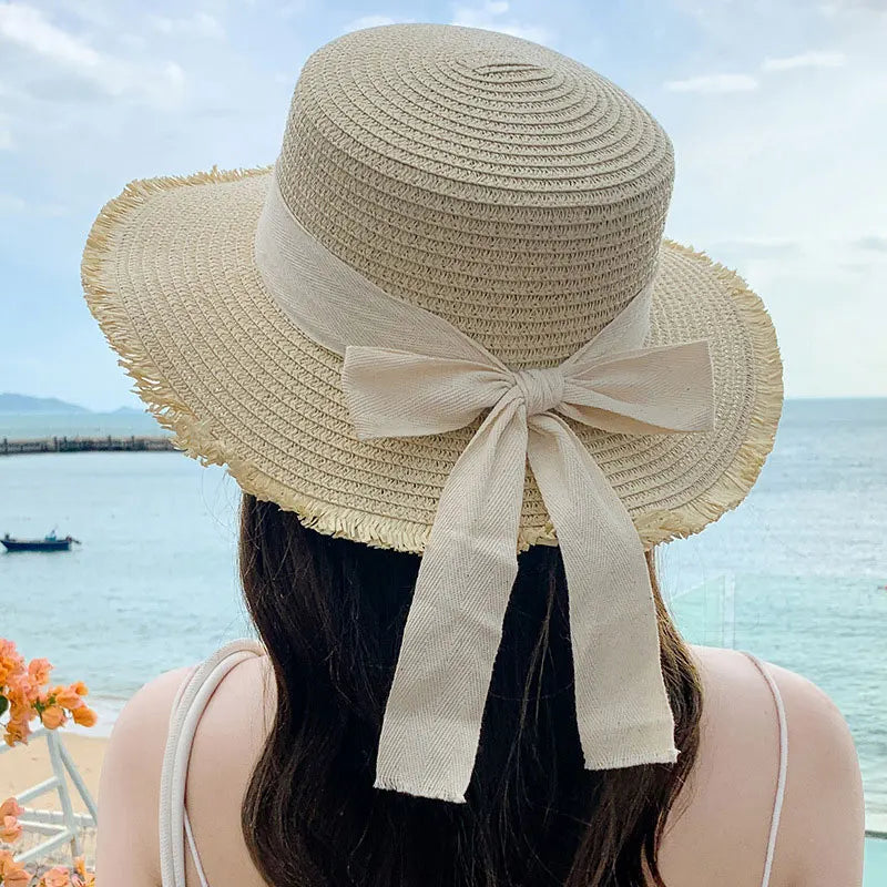Rivera Bow Straw Hat