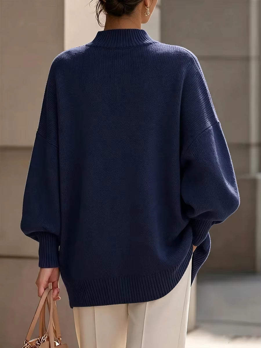 Celia | Button Detail Knit Sweater