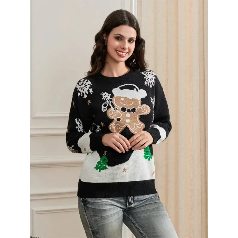 Marlow | Gingerbread Christmas Sweater
