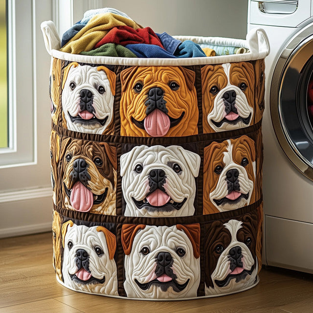 Bulldog Buddy Laundry Basket - 2