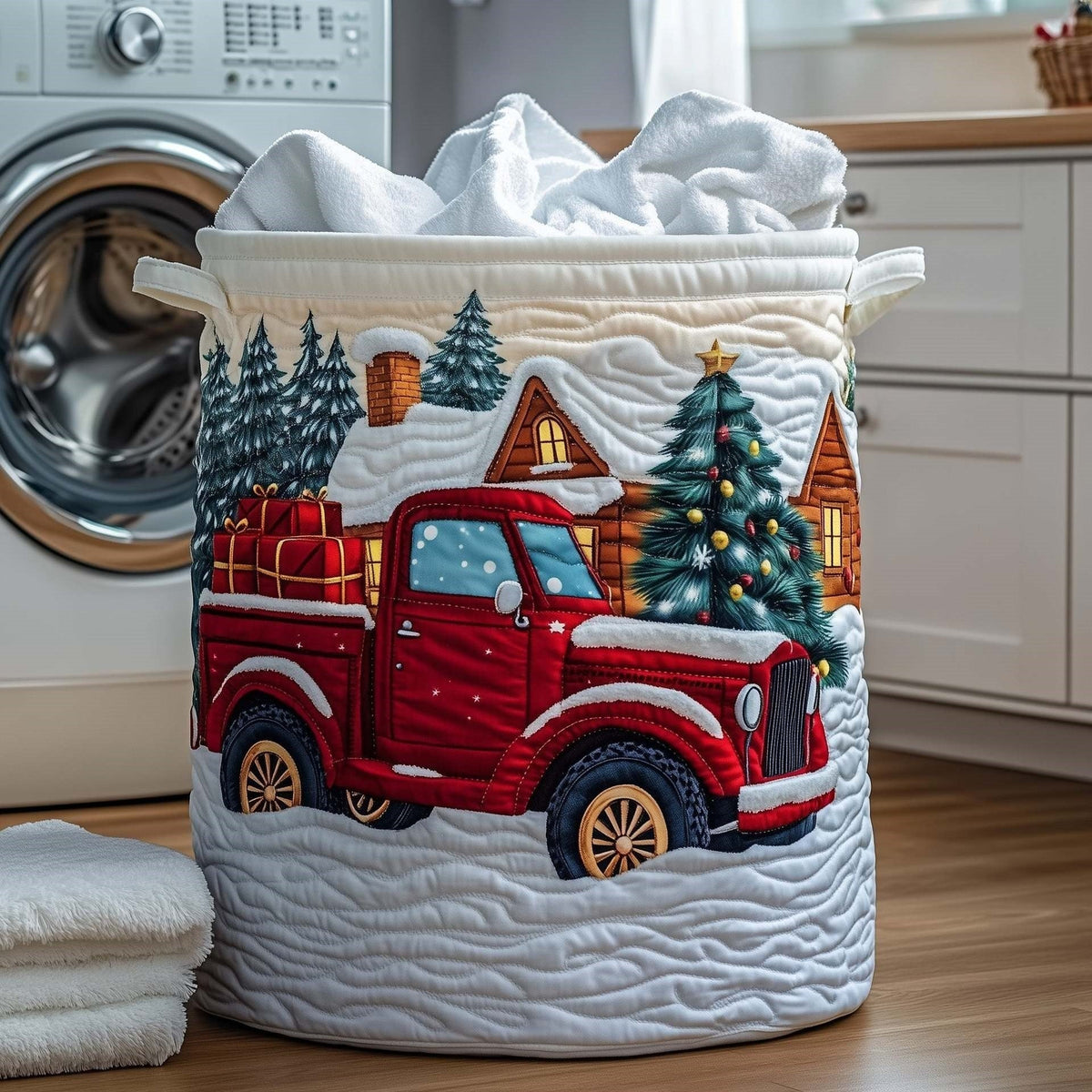 Christmas Gift Delivery Laundry Basket - 2