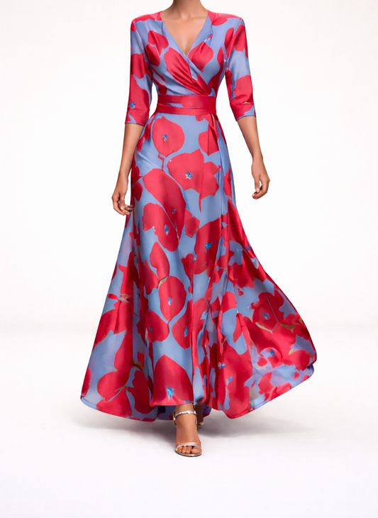 Aurora™ | Comfortable Daily V-Neck Dress