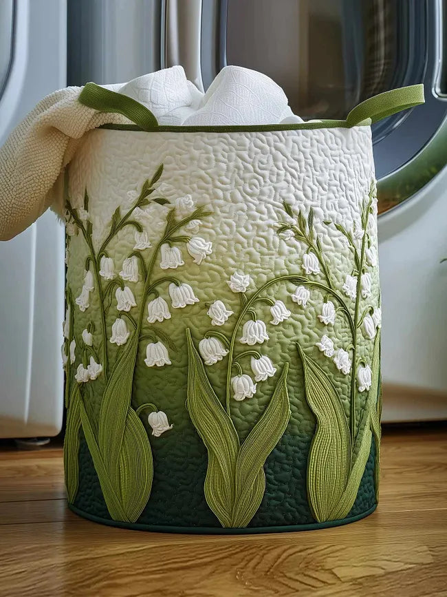 Lily Of The Valley Laundry Basket - 2