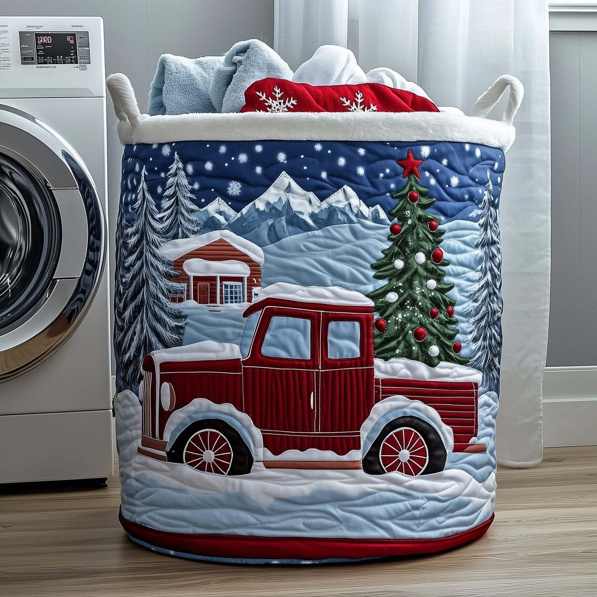 Mountain Pine Pickup Laundry Basket - 2