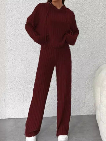 Madelyn Striped Knit Set