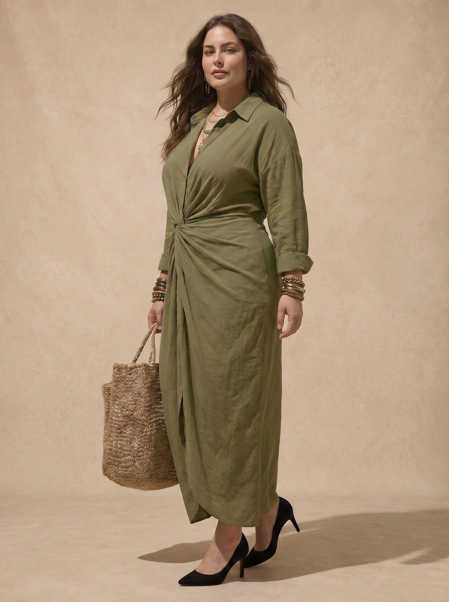 Aria Knot Maxi Dress