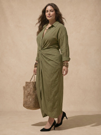 Aria Knot Maxi Dress