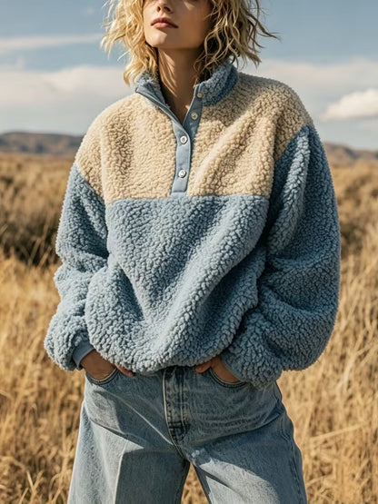 Avery Sherpa Fleece Pullover