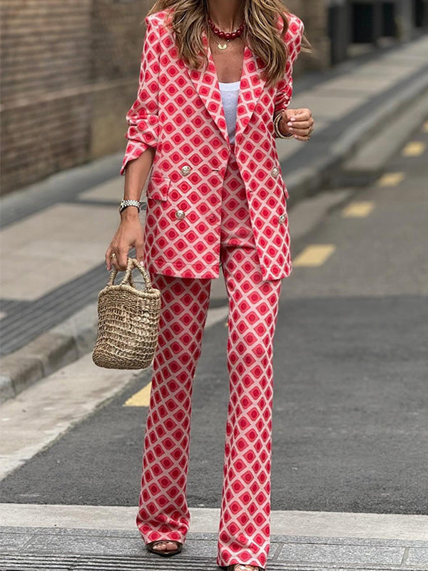 Michaella Printed Two-Piece Set