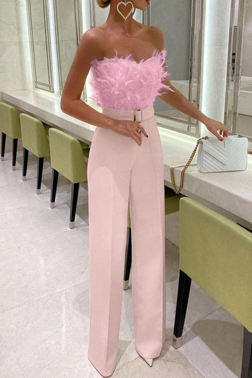 Kath Off Shoulder Jumpsuit