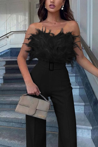 Kath Off Shoulder Jumpsuit
