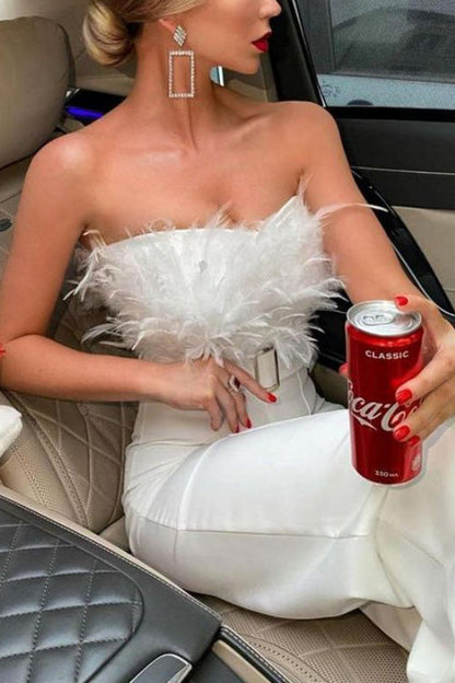 Kath Off Shoulder Jumpsuit