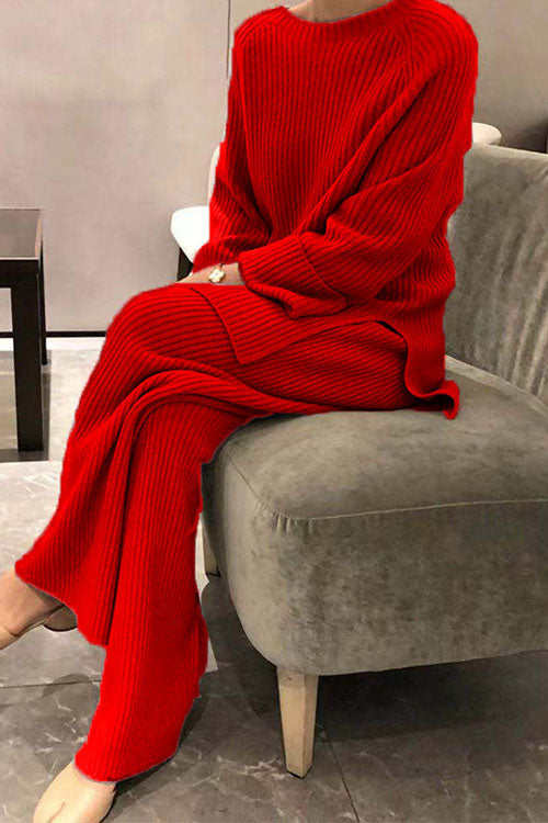 Francheska Knitted Sweater Set