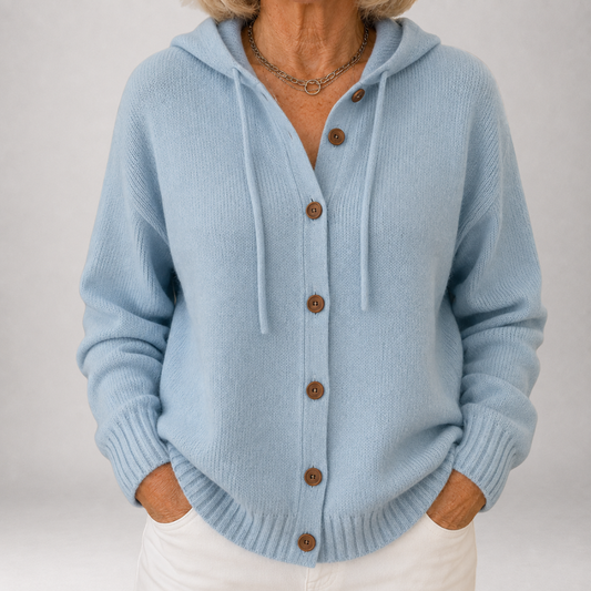 Sorrel™ | Hooded Drawstring Knit Cardigan