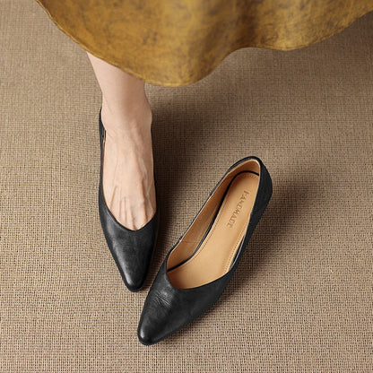Grace Genuine Leather Heels