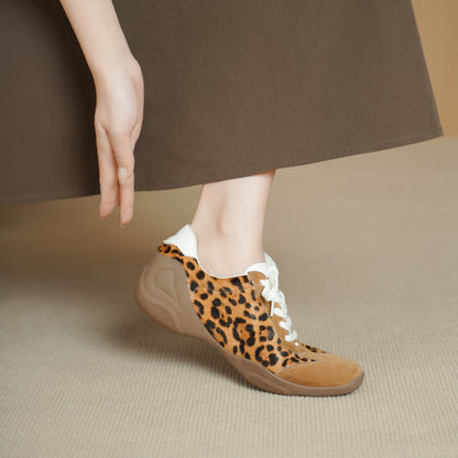 Lea Genuine Suede Sneakers