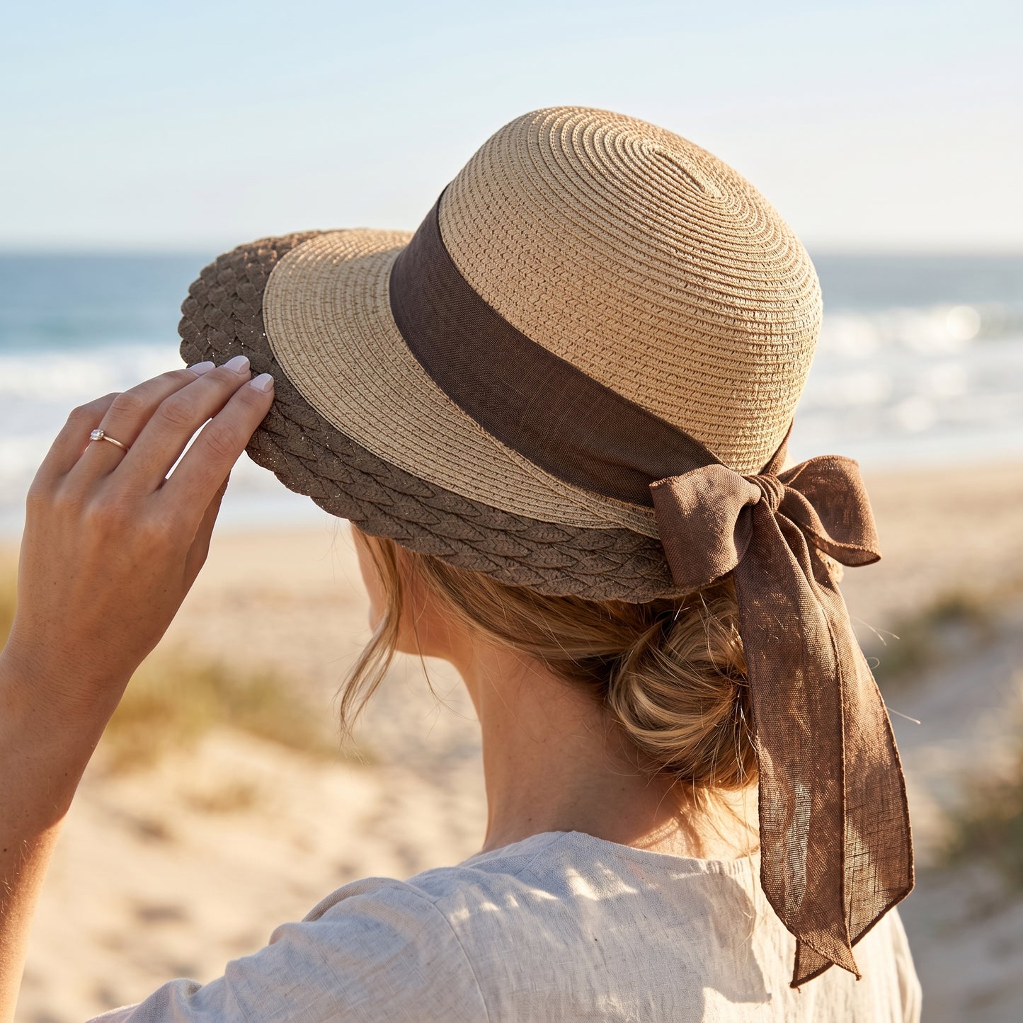 Isabelle Lace Brim Sun Hat