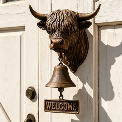 Highland Cow Doorbell