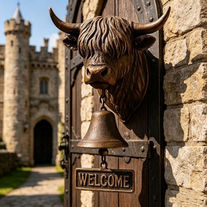 Highland Cow Doorbell