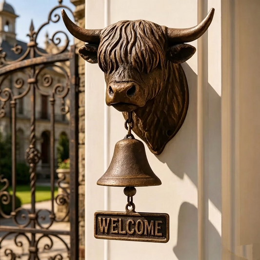 Highland Cow Doorbell
