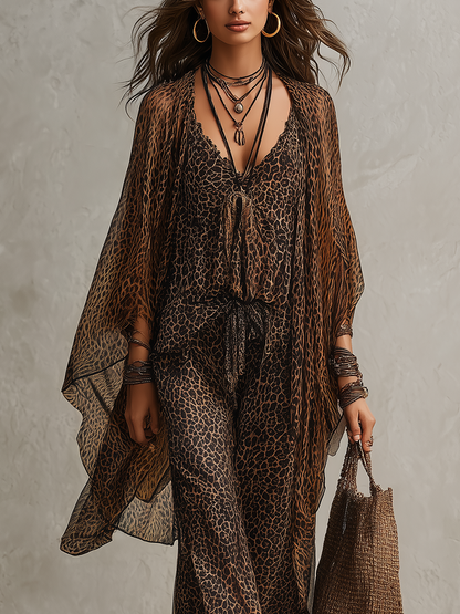 Luna Leopard Luxe Set