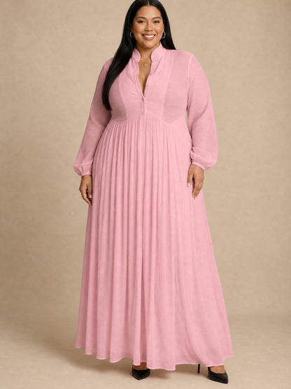 Celine Light Pink Maxi Dress