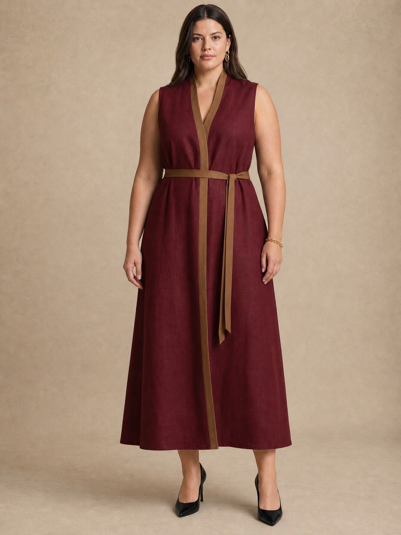 Aria Sleeveless Maxi Dress