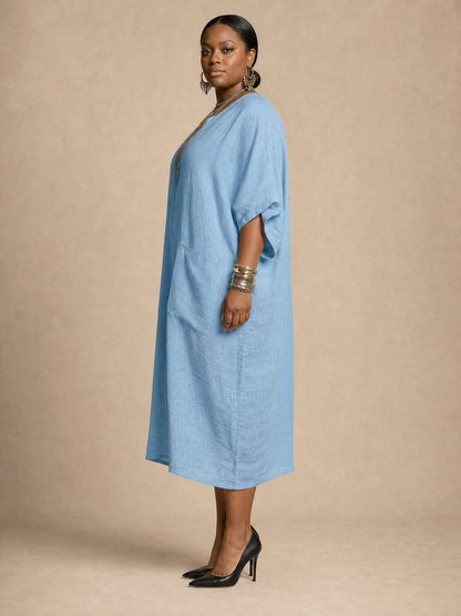 Kaia Relaxed Kaftan Maxi Dress