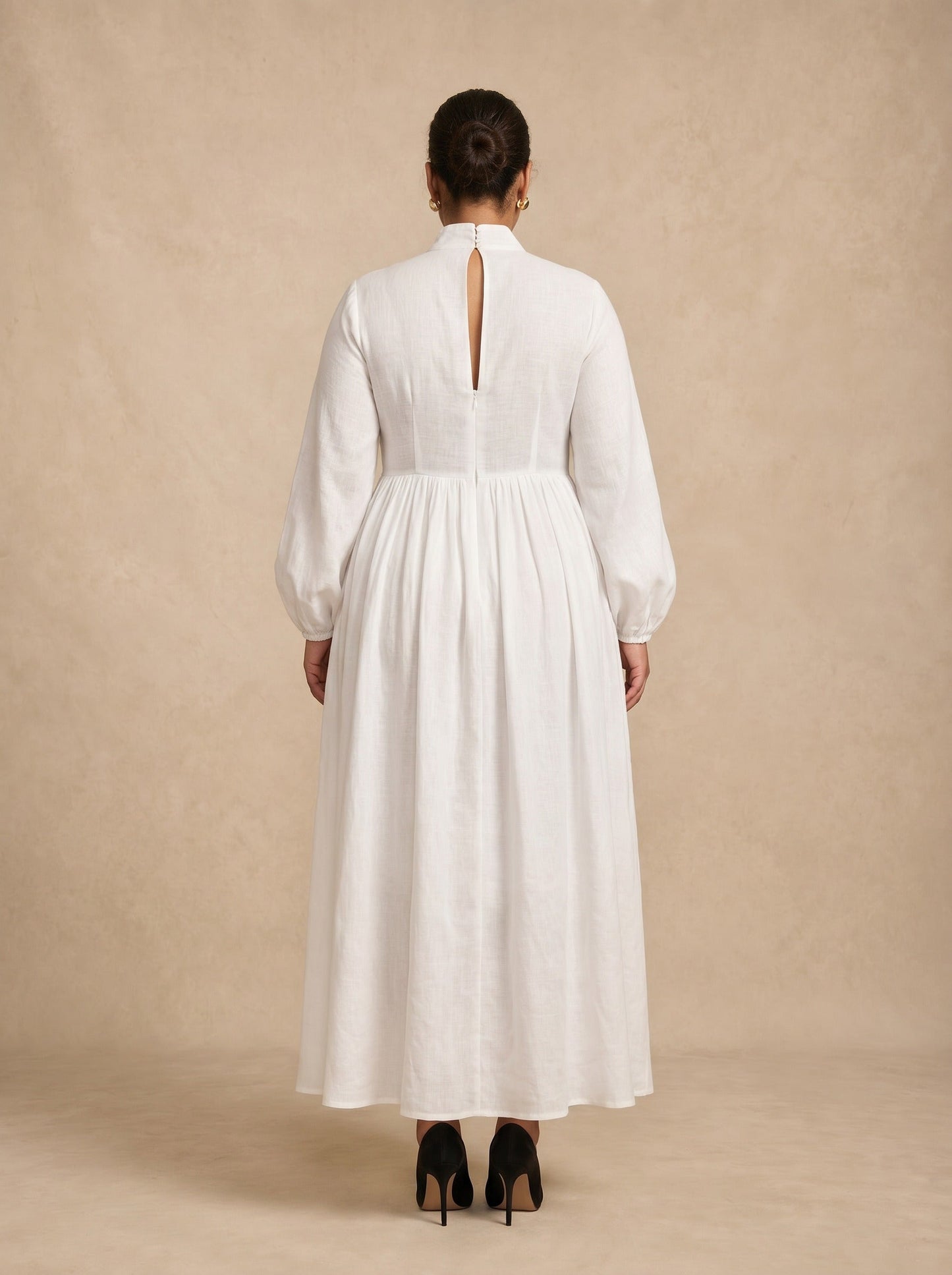 Celine White Maxi Dress