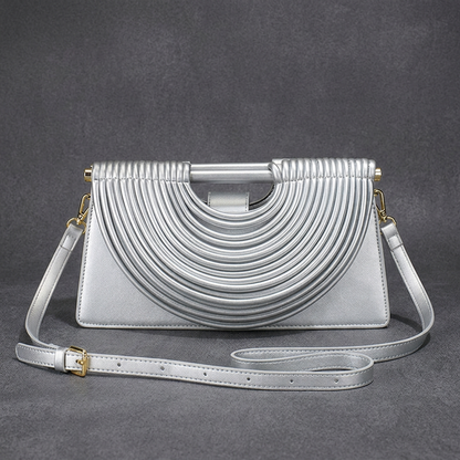 Estelle Ribbed Clutch