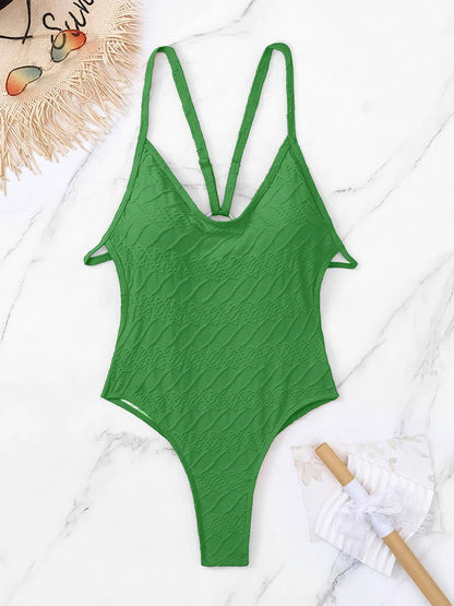 Emilia Backless One Piece Swimsuit