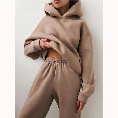 Lennox Casual Hooded Two-Piece Suit