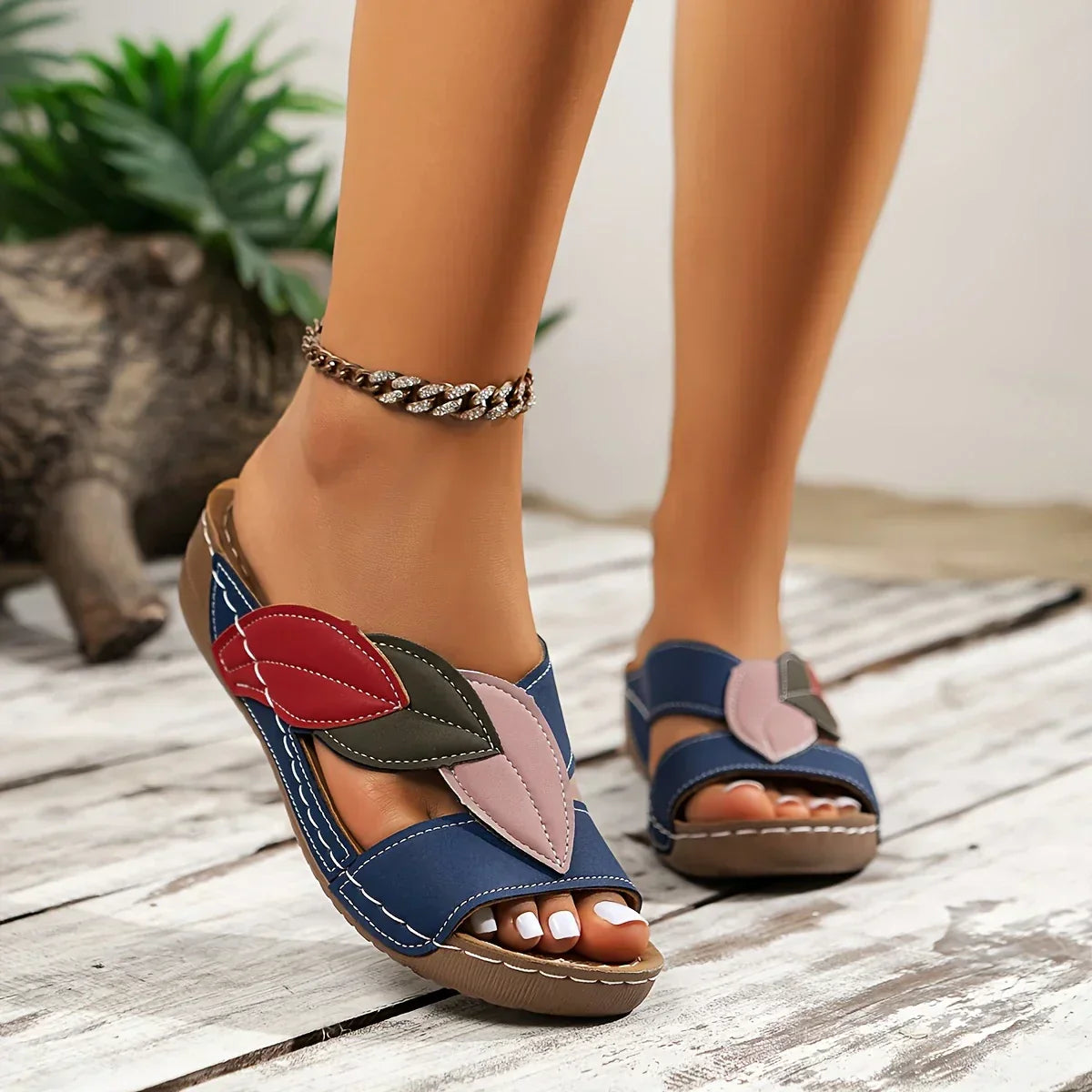 Slip-on Sandals