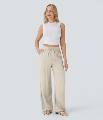 Sarah – Effortless Wide Leg Pants
