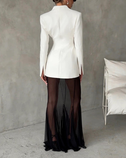 Romy Fashion Jacket & Perspective Skirt Set
