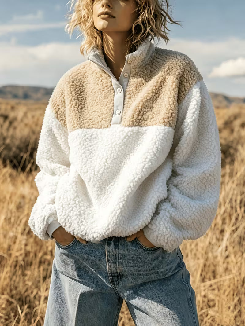 Avery Sherpa Fleece Pullover