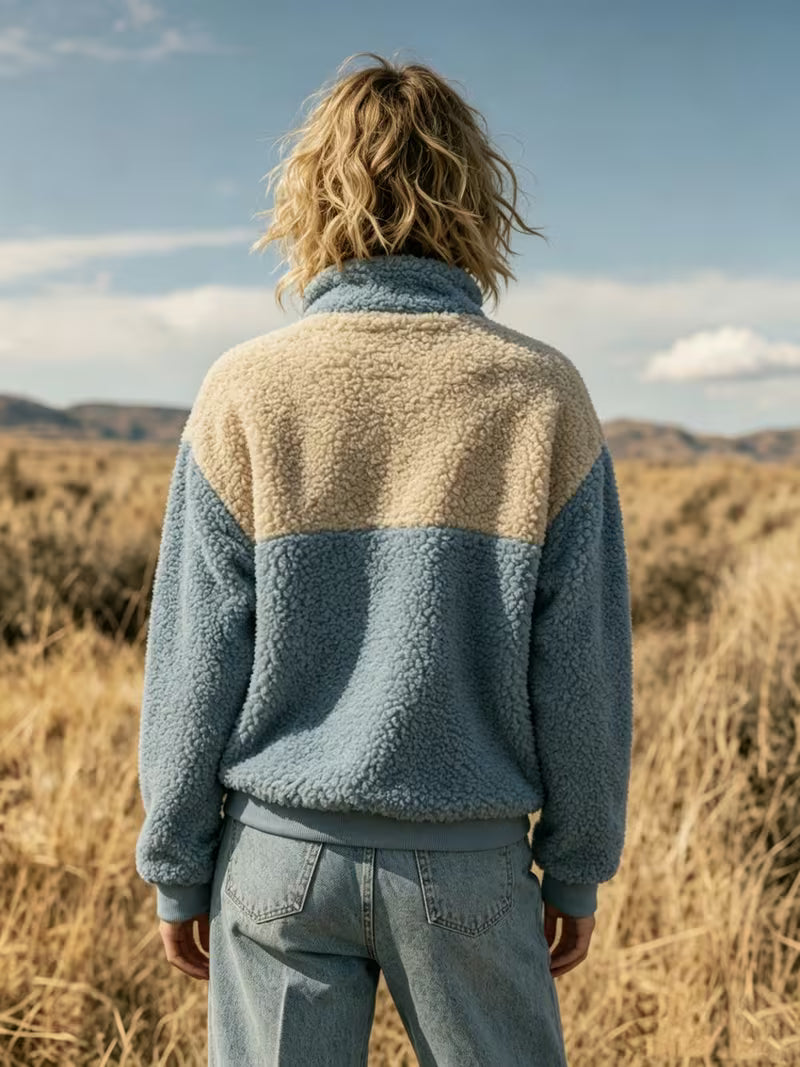 Avery Sherpa Fleece Pullover