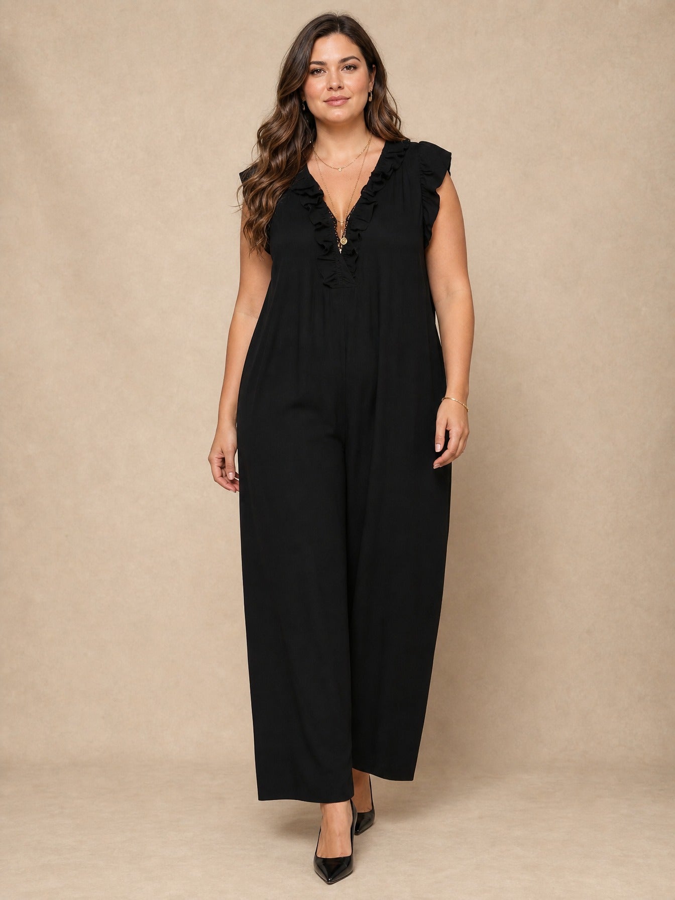 Sienna Ruffle Maxi Dress