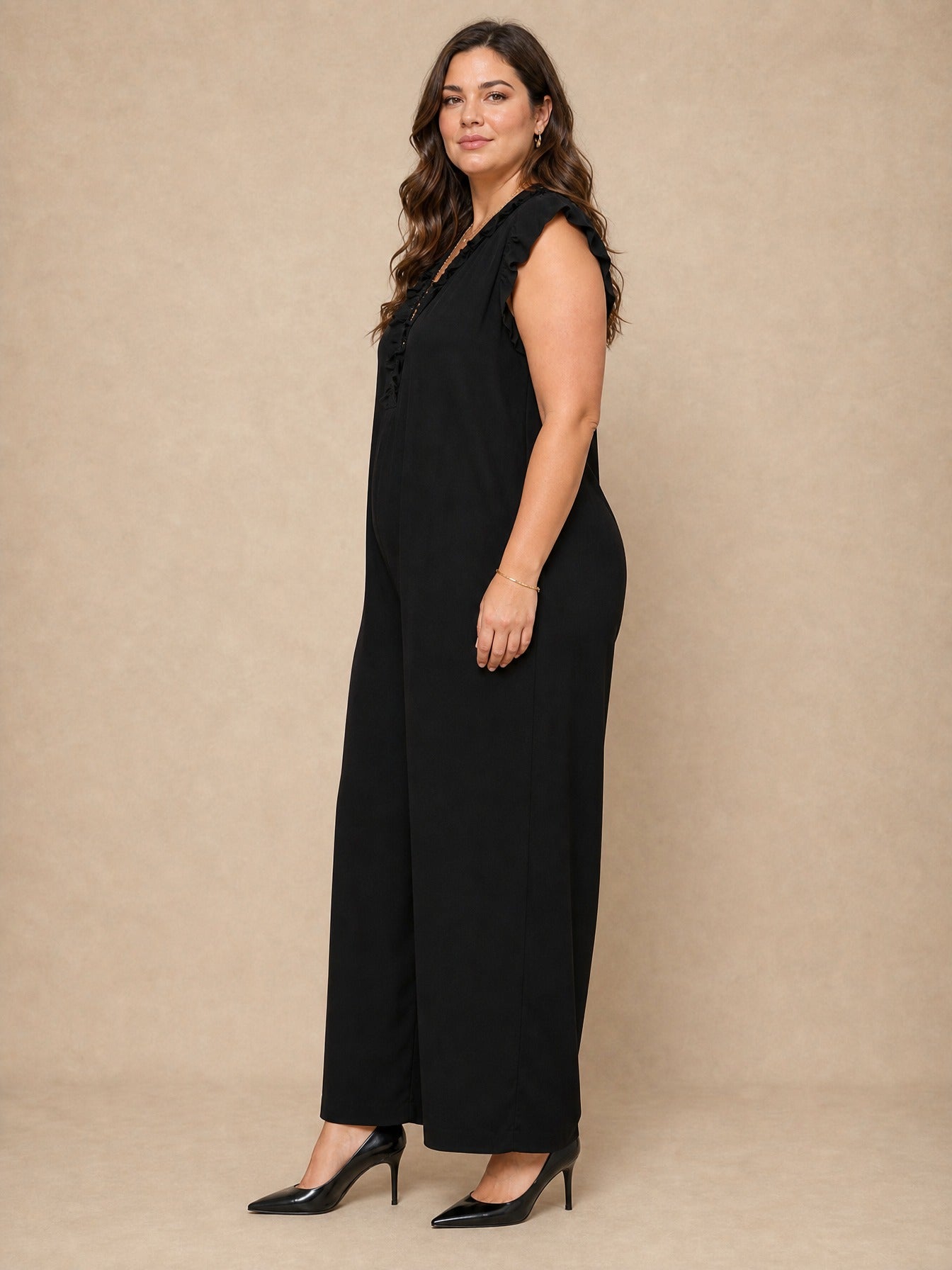 Sienna Ruffle Maxi Dress
