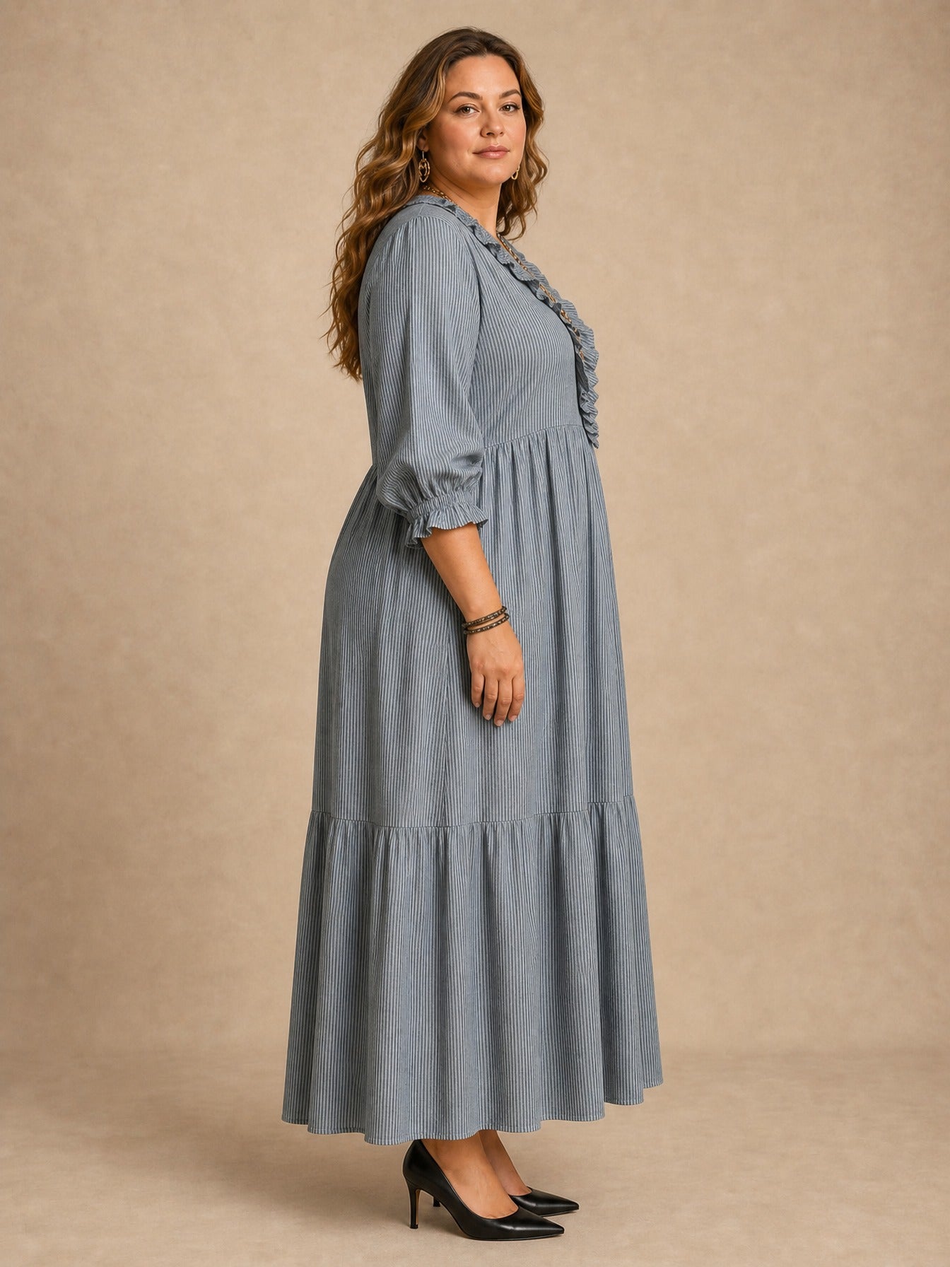 Elowen Long Sleeve Maxi Dress