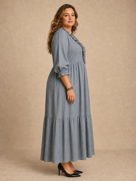 Elowen Long Sleeve Maxi Dress