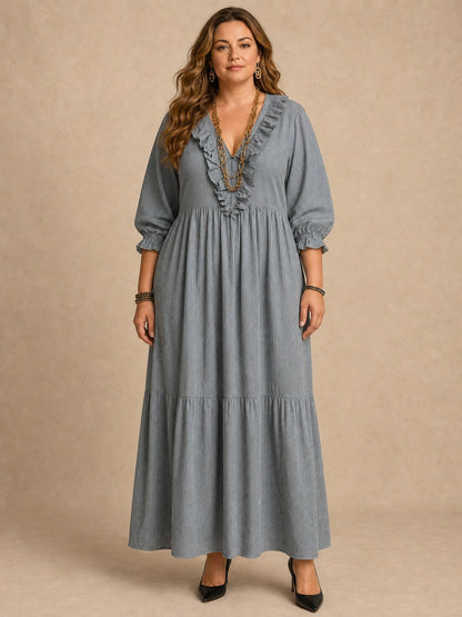 Elowen Long Sleeve Maxi Dress