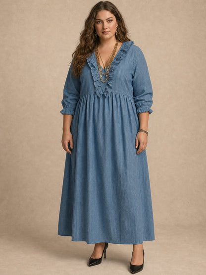 Elowen Long Sleeve Maxi Dress